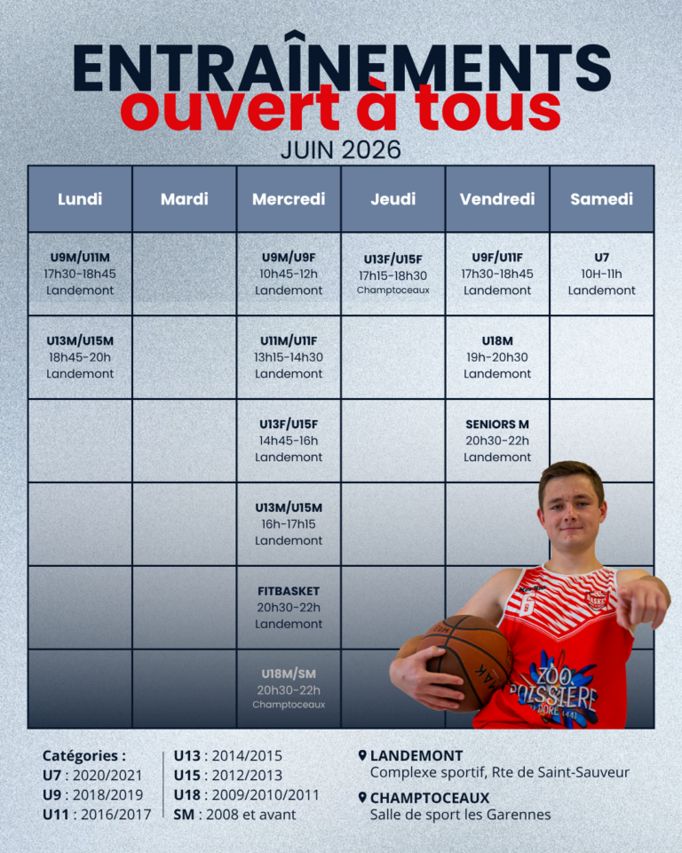 entrainement juin